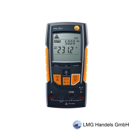 Digital-Multimeter Messbereich: 0,1 mV bis 600 V 0590 7601 TESTO 760-1