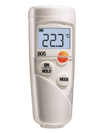 Infrarot-Thermometer mit Schutzhülle Messbereich -25 bis +250 °C