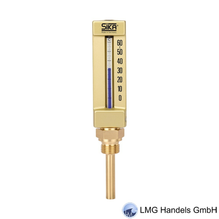 SIKA Thermometer HKL-Ausführung 110mm Gerade 174HBZ,0+100°C,FÜ,L1=30mm,G1/2 Mess